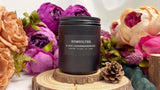 Vela perfumada de cedro negro y sándalo para hombre, vela perfumada para el hogar, vela de soja perfumada, 50 horas de duración, regalo ideal para hombres.