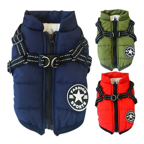 Pet Dog Clothes For Small Dogs Winter Warm Dog Hooded Coat Jackets Chihuahua Pug Outfits Puppy Cat Clothing - Lootquake