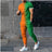 Solid Color Casual Round Neck Short Sleeves T-shirt Trousers Two-piece Set - Lootquake