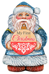 My First Christmas Door Decor by G. DeBrekht - Christmas Santa Snowman Decor - 8117810H-MFC