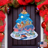 Nativity Holiday Door Decor by G. DeBrekht - Nativity Holiday Decor - 8186135H