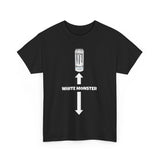 White Monster Funny Shirt – Hilarious Energy Drink Graphic Tee with Can Design