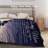 Cozy Blanket Gift - Soft, Funny, and Heartwarming Birthday Present for Mom, Daughter's Thoughtful Mother's Day, Christmas, and Birthday Gift Idea for Mothers