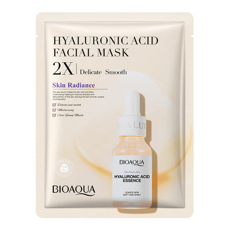 Collagen Face Mask Moisturizing Firming Face Sheet Mask Hyaluronic Acid Facial Masks Beauty Skin Care Gel Skin Care - Lootquake