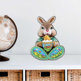 Easter Bunny Easter Holiday Door Decor by G. DeBrekht - Easter Spring Decor - 8144502H