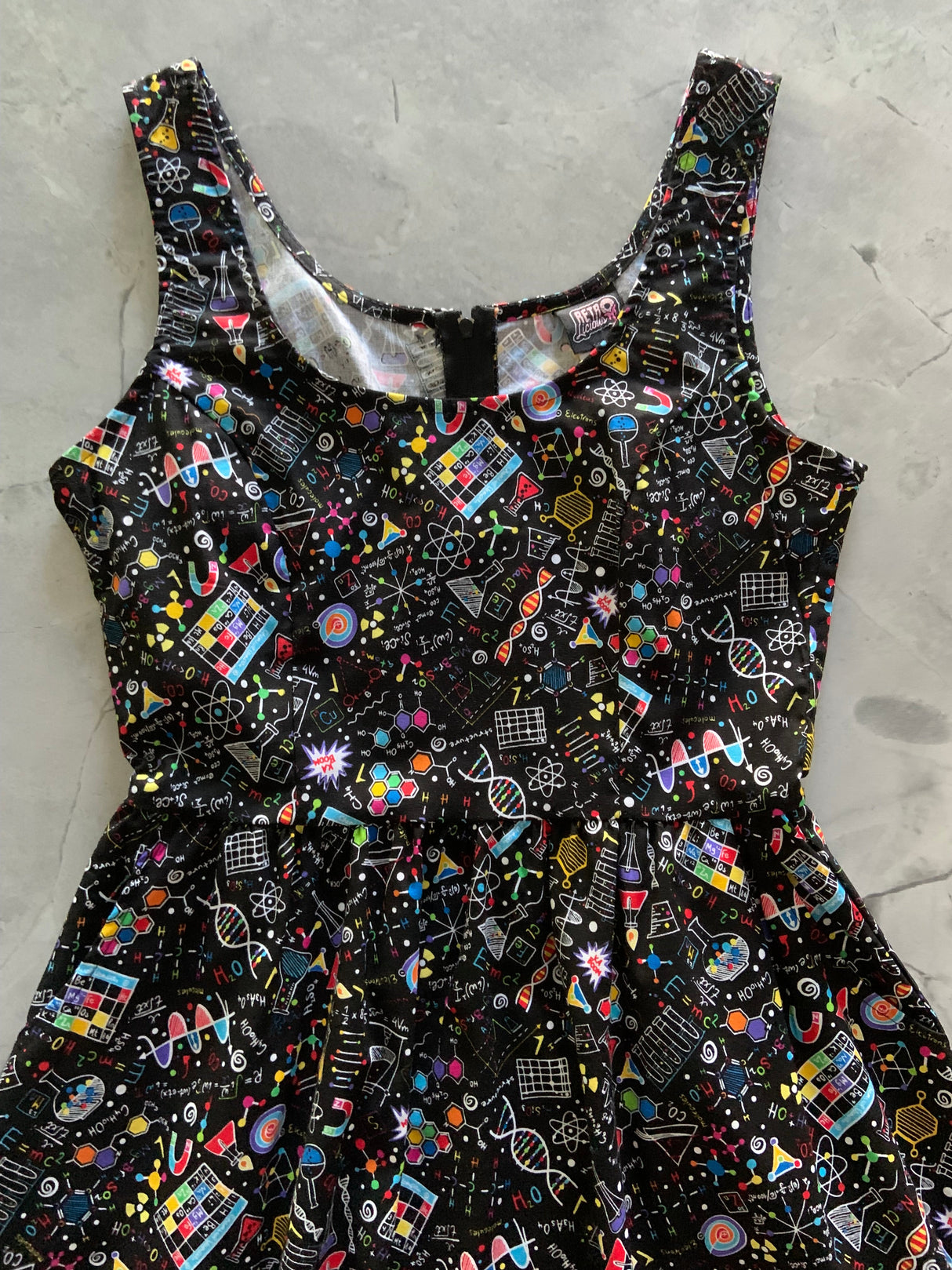 Science Fit & Flare Dress