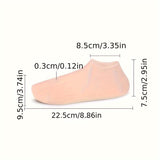 Chaussettes hydratantes en silicone pour pieds secs et crevassés, peaux rugueuses et chaussettes antidérapantes à l'aloe vera pour pieds secs et crevassés, chaussettes en gel spa pour soins des pieds après pédicure