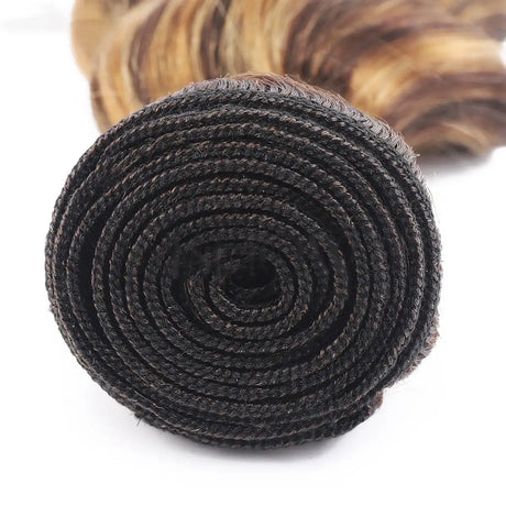 Ladies Curly Wig Intercolor Curtain New Hair Curtain - Lootquake