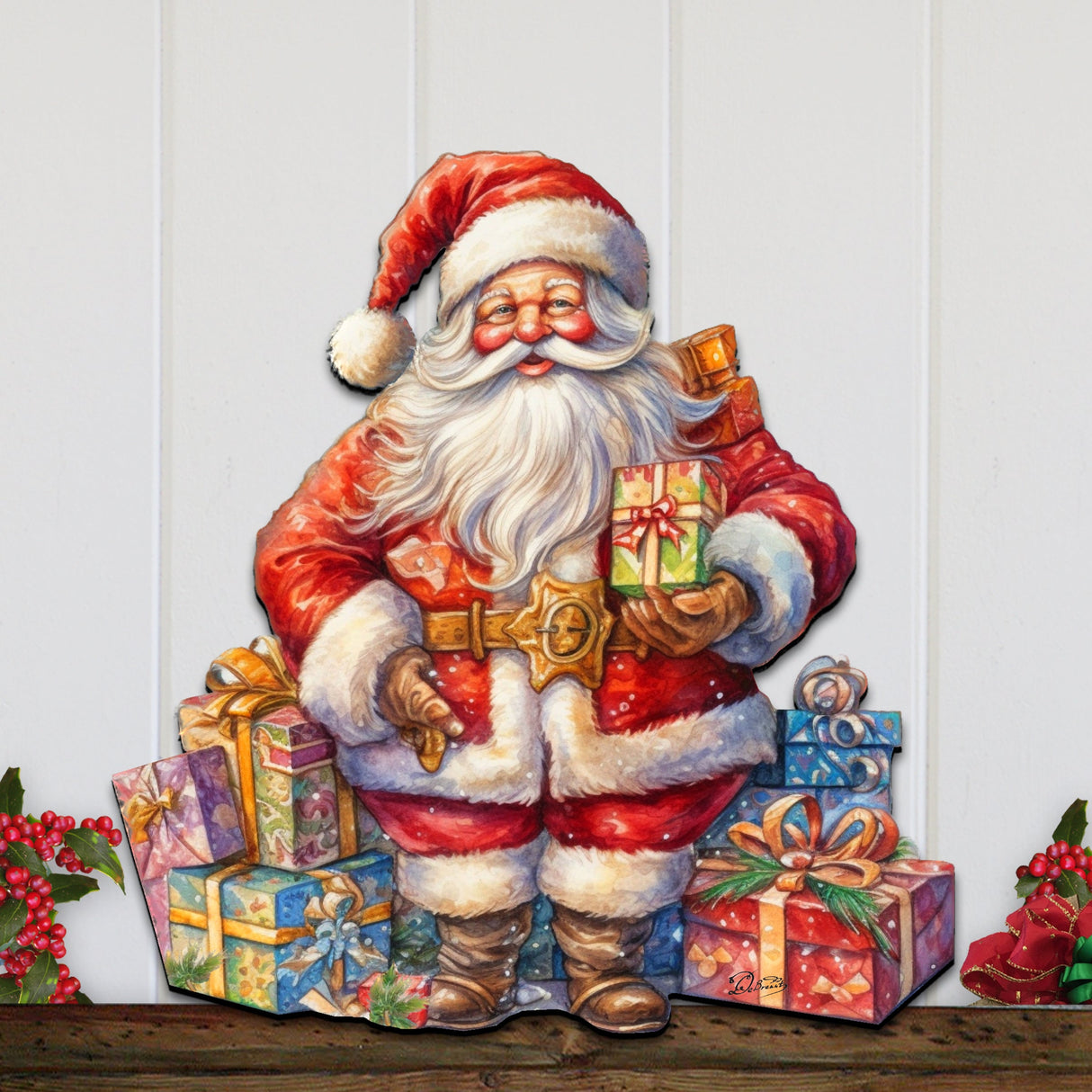 The Joy of Giving Holiday Door Decor by G. Debrekht - Christmas Decor - 8611081H