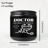 Glass Doctor Themed Lavender Scented Candle - Appreciation Gift for Medical Professionals, Future & Country Doctors, Retirement & Birthday Present, No Electricity Needed, Ideal for Men & Women