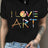 Women's Printed Short Sleeved Shirt - Lootquake