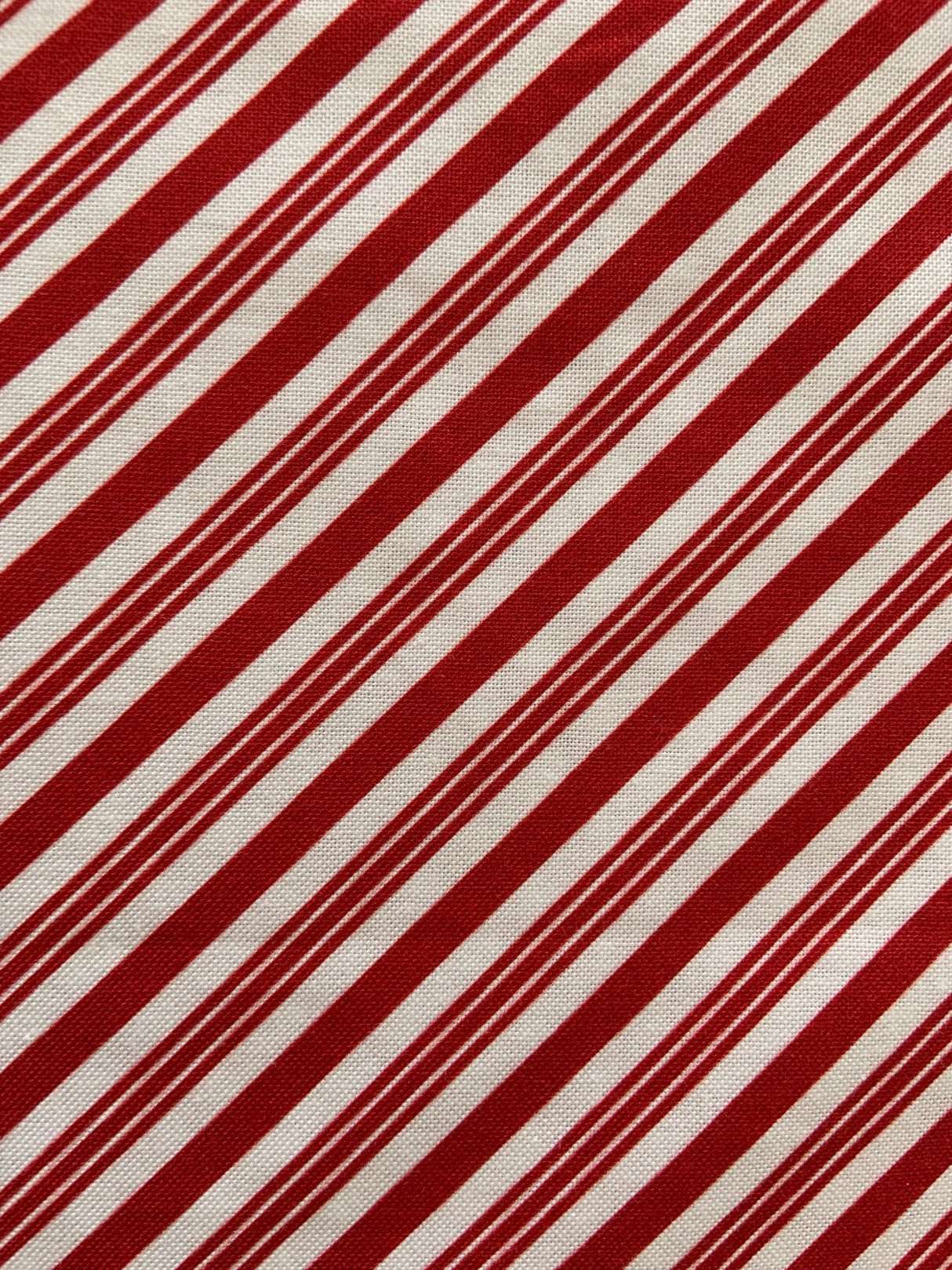 Candy Cane Stripe Bow Top