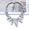 Luxurious Exaggerating Geometric Big Gem Necklace - Lootquake