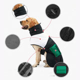 Pet Dog Clothes Winter Thickened Warm Dog Padded Winter Coat - Lootquake