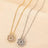Rose Gift Box with Four-Leaf Grass and Heart Necklaces - Lootquake