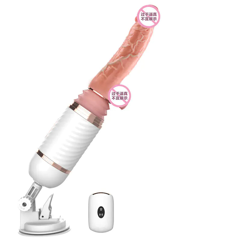 Dibe Sex Machine with Realistic Skin Dildo Warrior - Lootquake