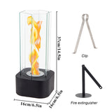 Hexagonal Ethanol-Fueled Alcohol Fireplace for Home Decor-3