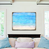 Arte de pared costero de madera de la marca Spataro Beach de Nature Wonders - Decoración costera con vida marina - 95226-2B