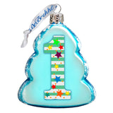 1 mini adorno de vidrio de mercurio de G. Debrekht - Decoración infantil Love Family - 770001