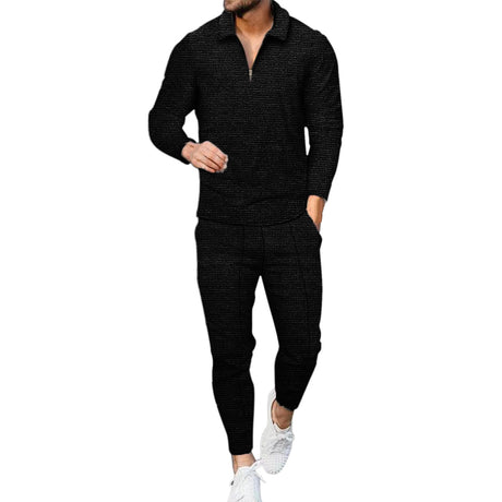 Summer Long-sleeve Pants Two-piece Sports And Leisure Men's Suit - Lootquake