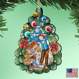 Nutcracker Christmas Tree Wooden Ornaments by G. DeBrekht - Christmas Decor - 8119184