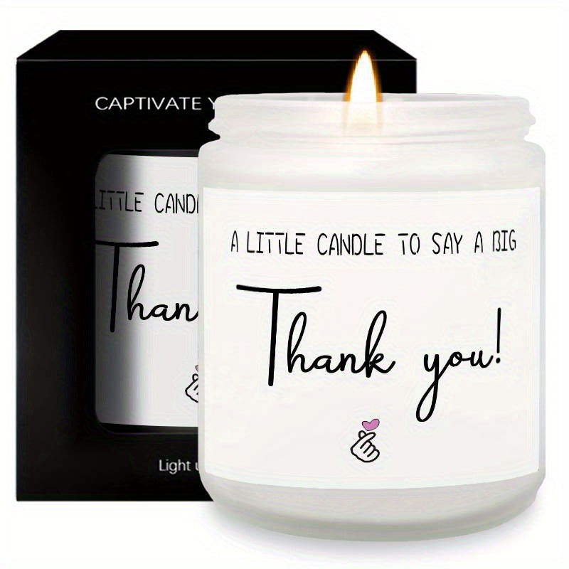 Appreciation Scented Candle - Perfect Gift for Nurses, Teachers, Mentors & More - Ideal for Birthdays, Retirement, Farewell & Christmas
