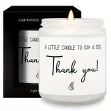 Appreciation Scented Candle - Perfect Gift for Nurses, Teachers, Mentors & More - Ideal for Birthdays, Retirement, Farewell & Christmas