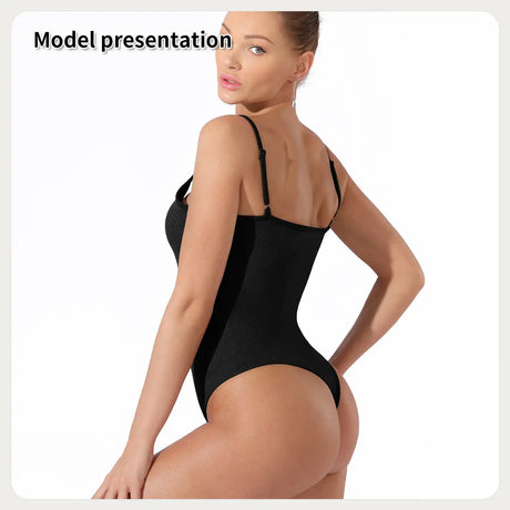 Women's Fashion Simple Solid Color Bodysuit - Lootquake