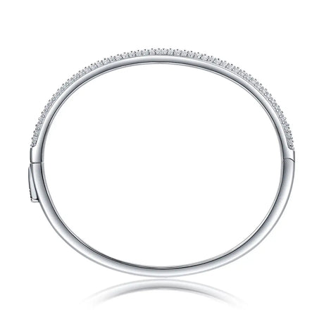 Monologue Luxury Fashion Set Mosan Diamond S925 Silver Bracelet - Lootquake