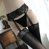 Ladies Lace One Piece Garter Lingerie Set - Lootquake