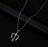 Sea King Trident Cross Border Necklace Pendant - Lootquake