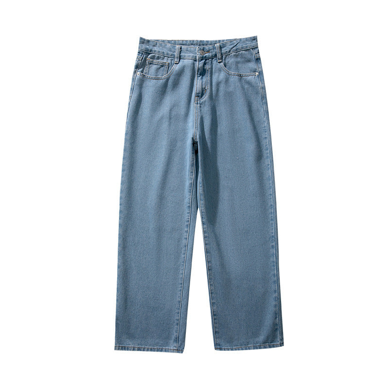 Trendy Couple Straight Loose Pants Trendy - Lootquake