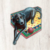 Ready When You Are Holiday Door Decor by Laura Seeley - Pets Dog and Cats Decor - 8511017H