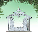 Adornos rústicos de madera para el Nacimiento con forma de estrella de G. DeBrekht - Decoración navideña - 8198851