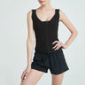 Women's Zip Vest Shapewear Storm Sweatshirt - Lootquake
