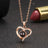 925 Silver Necklace Female Personality Projection Color Photo I Love You  Language Gifts - Lootquake