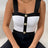 Women's Square Neck Sleeveless Color Blocked Versatile Slim Fit Vest - Lootquake