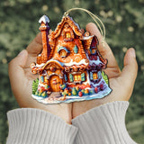 Magic House  Wooden Ornaments by G. Debrekht - Christmas Decor - 8100191-3