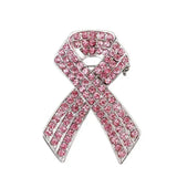 2pc Full Diamond Red Ribbon Alloy Brooch - Lootquake