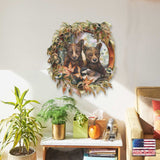 Arte de pared Simple Joys: Cachorros de oso negro con abejas, de J. Bergsma - Decoración navideña con temática de vida silvestre - 8591850W-JB