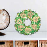Irish Celtic Wreath Holiday Door Decor by G. DeBrekht - Celtic Decor - 8185319H