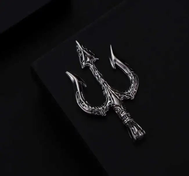 Sea King Trident Cross Border Necklace Pendant - Lootquake