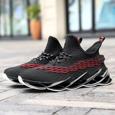 Blade Shoes, Summer Breathable Sneakers, Elevated Running Shoes - Lootquake