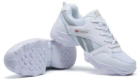 Men's Dance Shoes - Soft, Breathable, Leather Fitness Shoes - Lootquake