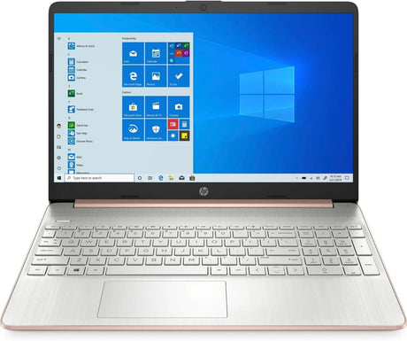 HP Laptop 15-DY0019DS 15.6" HD Intel Celeron N4020 Intel UHD Graphics 8GB DDR4 RAM 256GB SSD Storage Windows 10 Home Pale Rose (Renewed) - Lootquake