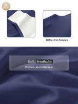 5 pcs high waist tummy Ice silk scarless women's triangle panties comfortable breathable buttocks summer thin models