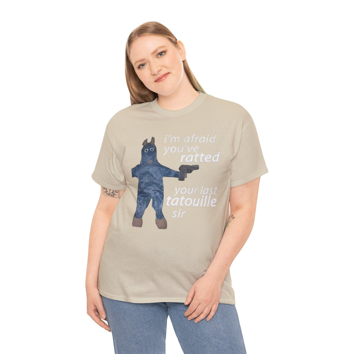 I’m Afraid You’ve Ratted Your Last Tatouille Sir Shirt – Funny Meme T-Shirt for Humor Fans