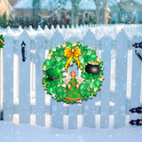 Corona de San Patricio: decoración irlandesa para puertas, por G. DeBrekht - Decoración celta - 8185318H