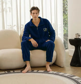 Men's Pajama Velvet Set - Lootquake
