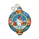 Nutcracker Ballet Sculpted Hand-Painted Christmas Ornament by G. DeBrekht - Christmas Santa Snowman Decor - 6102453